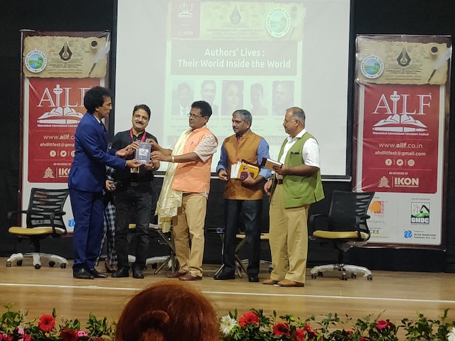 adityaauthor's tweet card. City-based journalist turned author Aditya Kant, who created ripples with his debut novel ‘High on Kasol’ was among the league of eminent speakers who took part in the two days Ahmedabad Internatio...