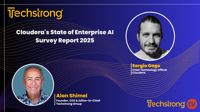 cloudera's tweet card. Cloudera’s latest global survey of 1,574 IT leaders reveals how AI adoption has accelerated from strategy to necessity. Explore insights on scaling AI, overcoming cultural and technical barriers, and...
