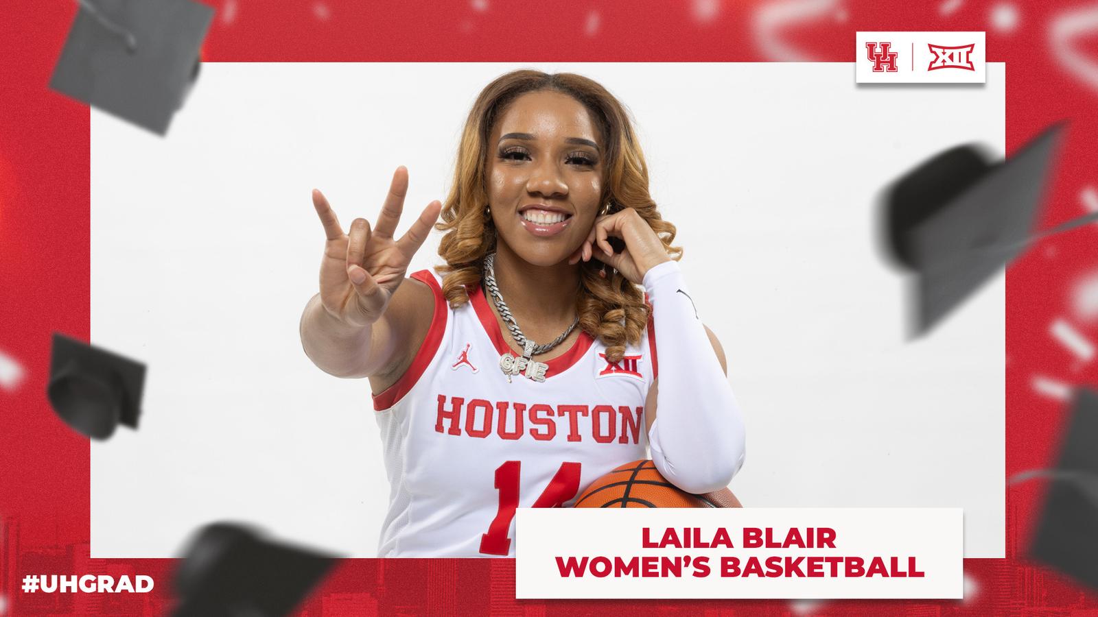 TheHRReview's tweet card. University of Houston senior Laila Blair's journey through life took a turn in 2018 when her grandmother, Anna Blair, passed away. Blair, who grew up Christi...