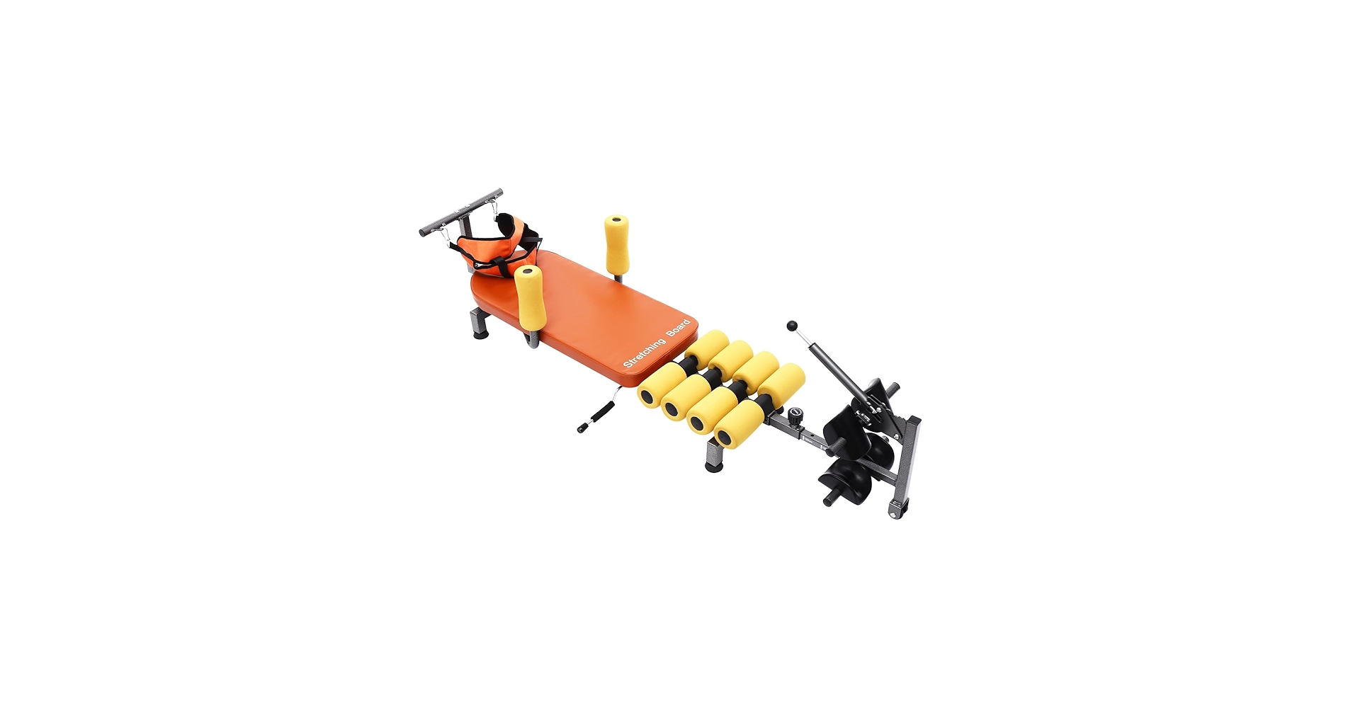 Reubens65798620's tweet card. Inline Back Stretch Bench with Cervical Traction, Back Stretcher, Back and Neck Decompression,...