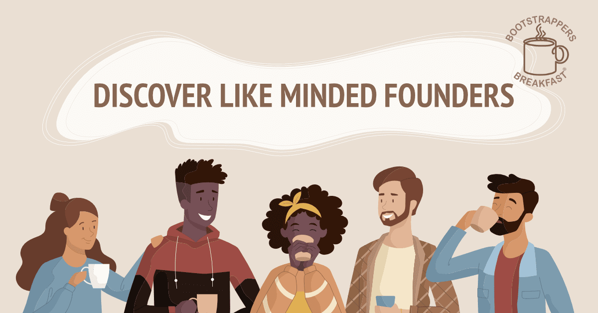 Bootstrappers's tweet card. Bootstrappers Breakfast is a group of like-minded founders. Everyone’s building, learning, and helping each other grow. Often we ask attendees to share one thing they […]