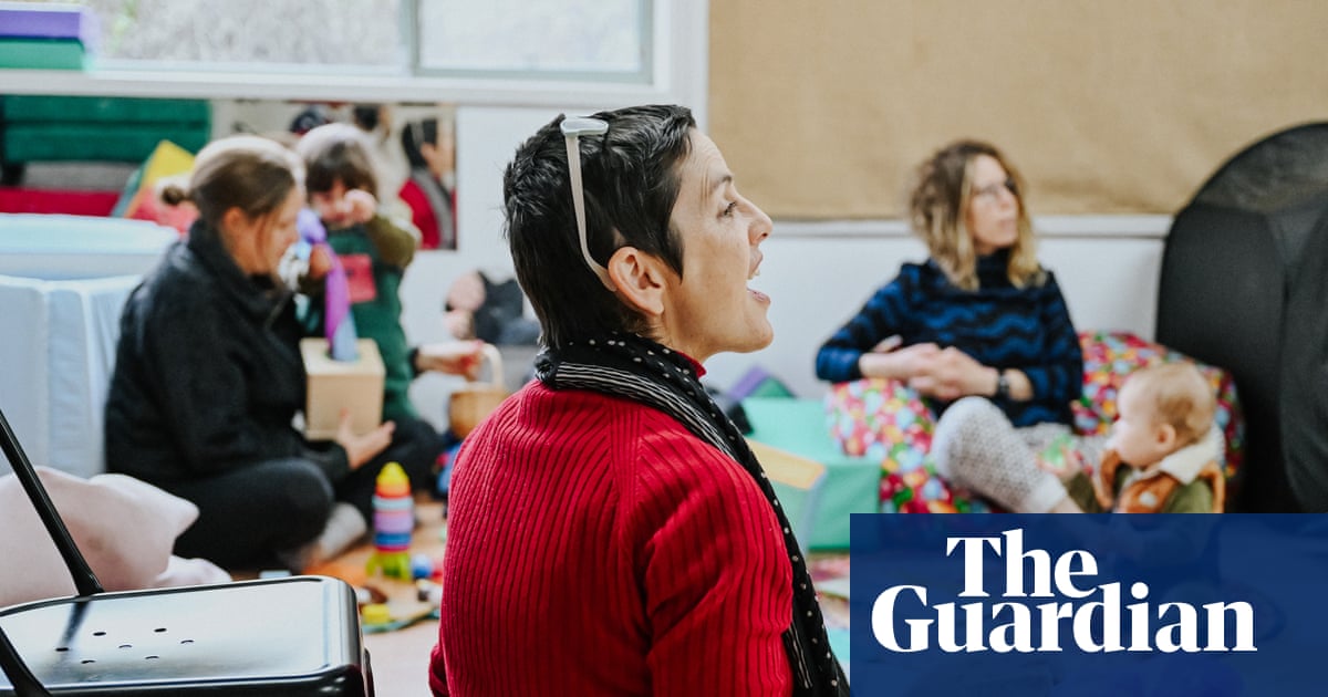 TheJoyProject1's tweet card. New research suggests that group singing can lower anxiety and give new mothers a feeling of achievement and identity