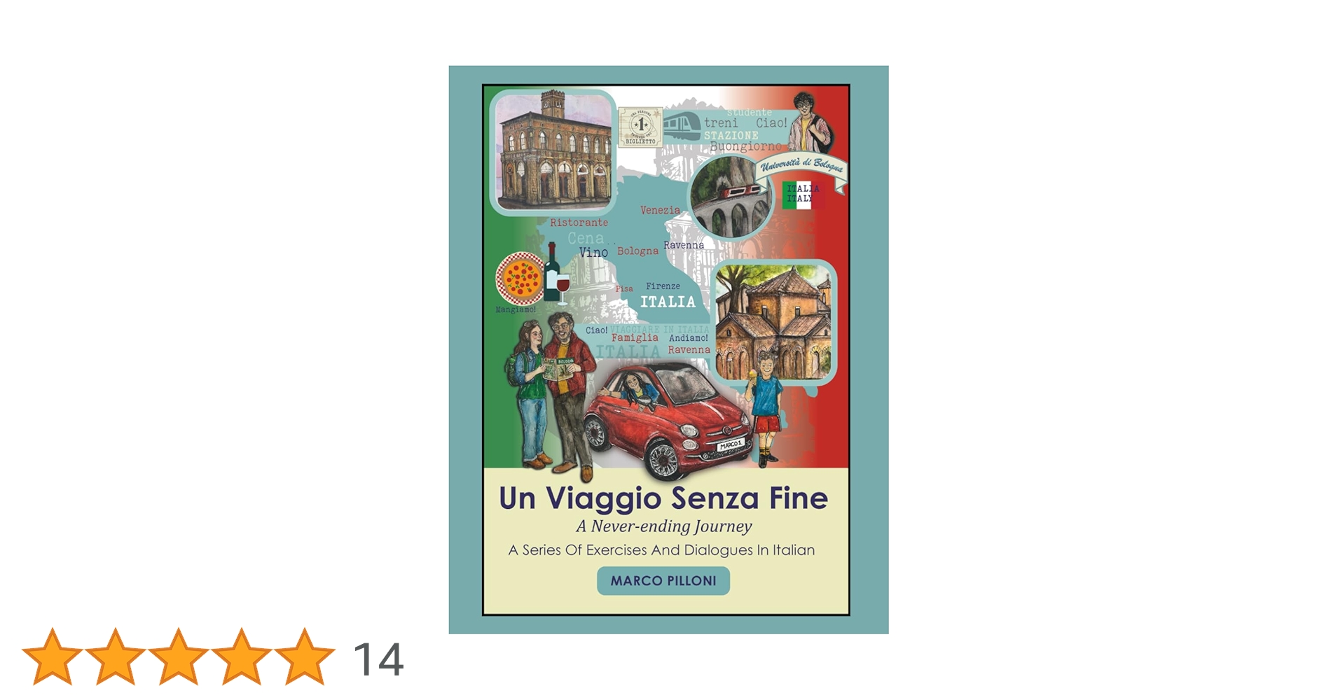 LinguistMarco's tweet card. Un Viaggio Senza Fine - A Never-ending Journey: A Series of Exercises And Dialogues In Italian...