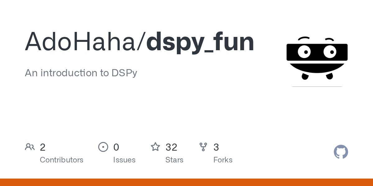 IgorZub's tweet card. An introduction to DSPy. Contribute to AdoHaha/dspy_fun development by creating an account on GitHub.