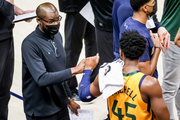 Nov18worldday's tweet card. For Jazz assistant coach Keyon Dooling, the pathway to coaching in the NBA didn’t come easily, but his desire was never in question