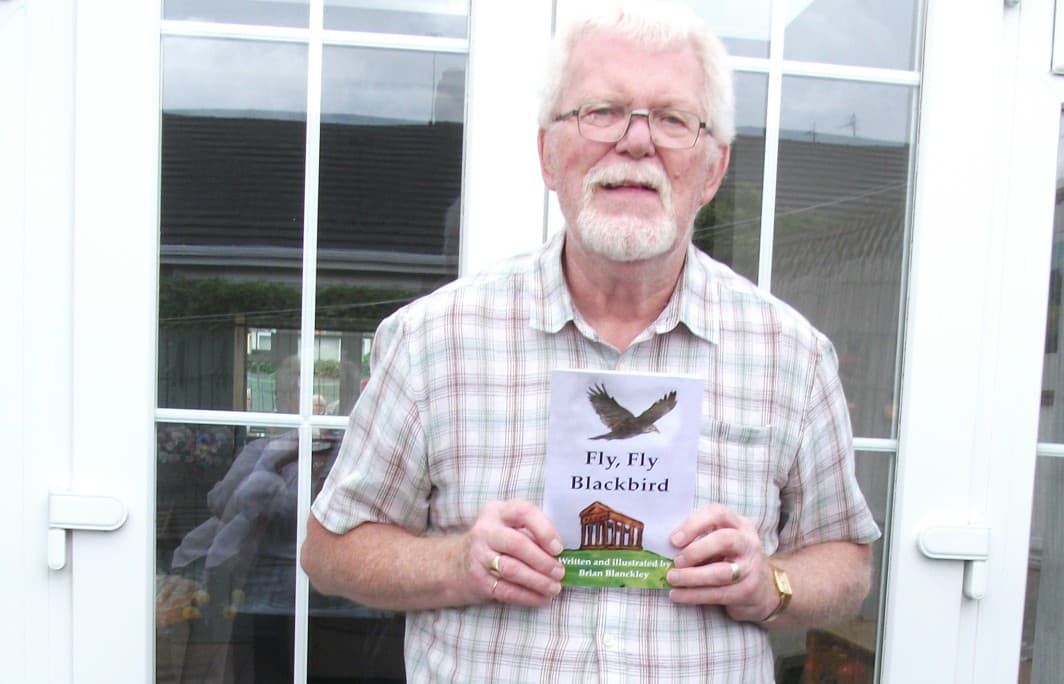 Summerhillbooks's tweet card. Sunderland Brian Blanckley has achieved a lifelong dream at 82 years old - by having his first book published.