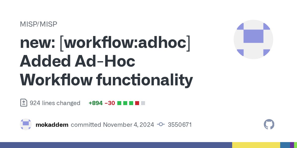 cudeso's tweet card. - Allows the creation of triggerless workflows to be run manually or to be scheduled - Allow running workflows from other workflows through the new `run_workflow` module Thanks to hack.lu attendee...