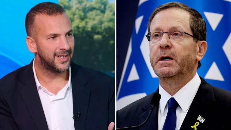 SkyNews's tweet card. Israel has strongly denied that its actions in Gaza amount to genocide, but is being challenged on the issue in a case at the International Court of Justice in The Hague.