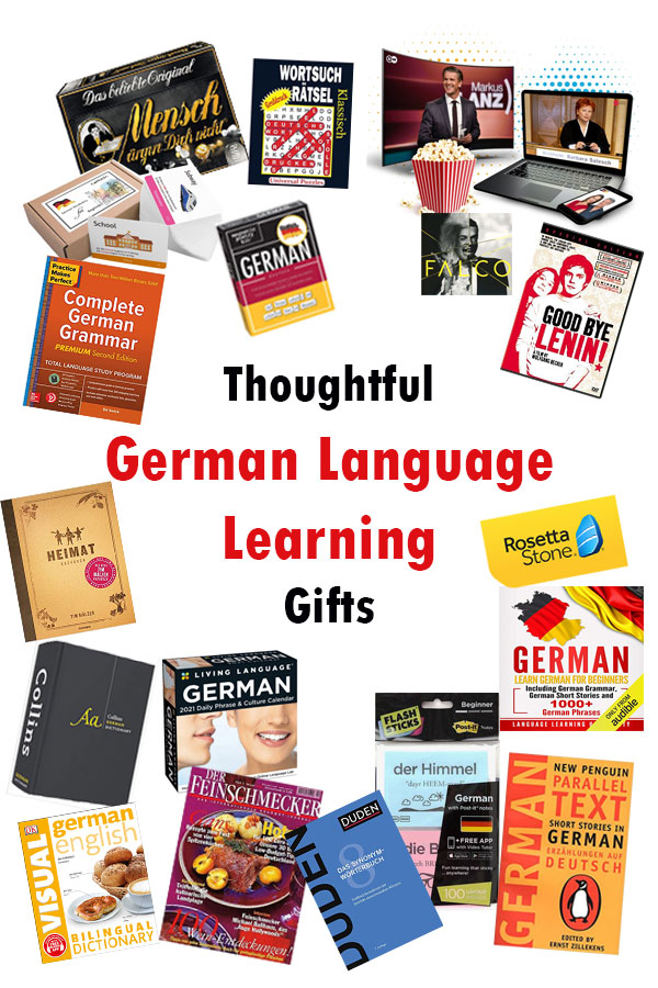 GermanDailyWord's tweet card. Discover the 15+ best gifts for German language learners in this 2025 guide. Find grammar books, tech, games, and cultural gifts for every skill level.