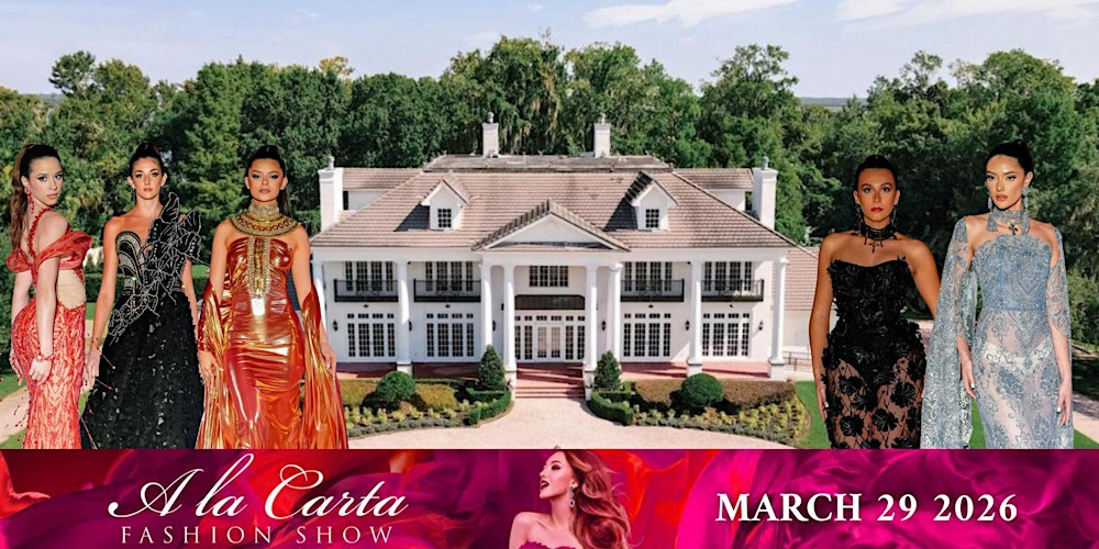 FashionweekFLA's tweet card. A celebration of fashion, art, and elegance in Central Florida.