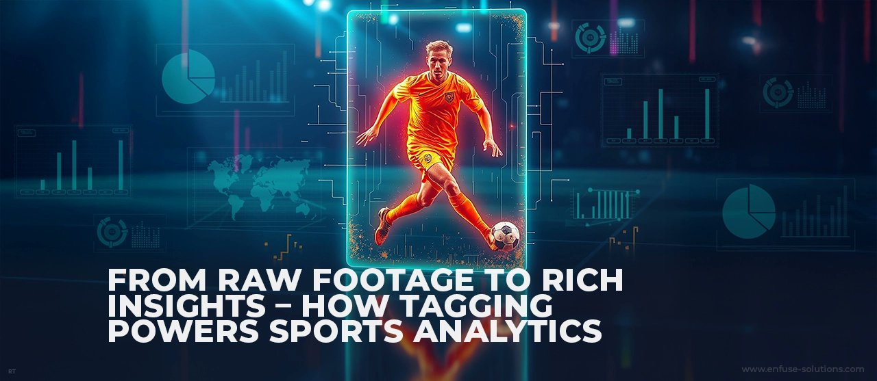 Veenaah94862073's tweet card. From play to performance—see how tagging helps teams, coaches, and analysts extract actionable insights from raw sports footage with EnFuse Solutions.