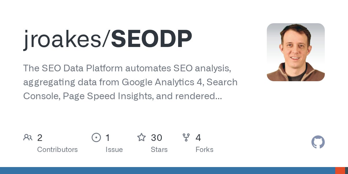 dsottimano's tweet card. The SEO Data Platform automates SEO analysis, aggregating data from Google Analytics 4, Search Console, Page Speed Insights, and rendered content. Powered by Google Gemini AI, it emails actionable ...