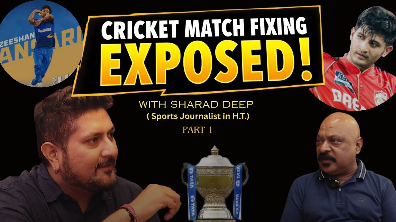 rjprateek's tweet card. 🕵️‍♂️ Match Fixing in Cricket: The Shocking Reality|Sharad Deep...