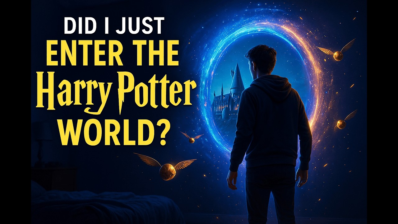 freddynovation's tweet card. My Room Turned Into a Harry Potter Scene… Wait for the Portal to...