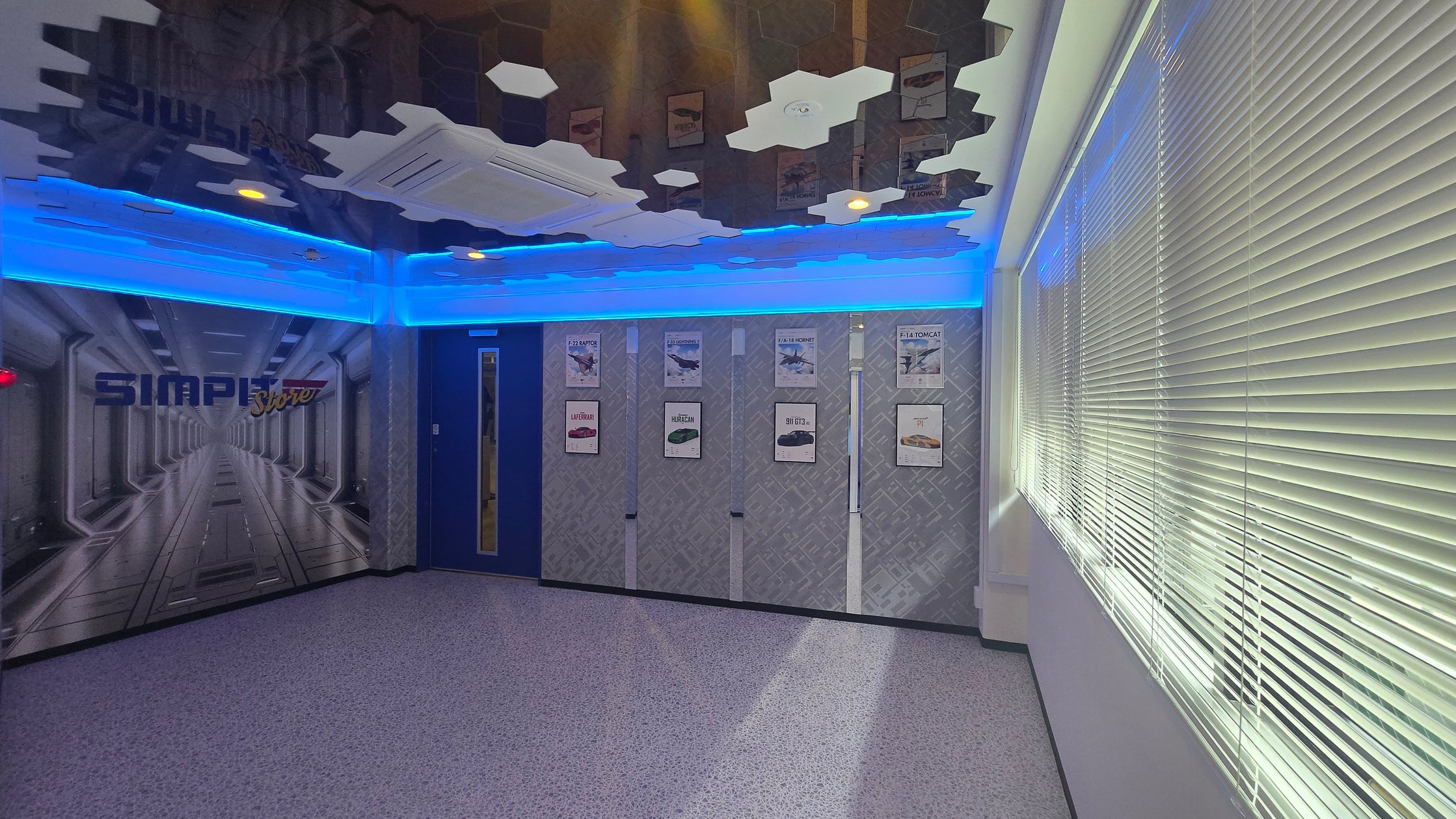 Simpit1's tweet card. エイムス株式会社のプレスリリース（2025年11月18日 14時02分）シムピットストアグランドオープンのお知らせ