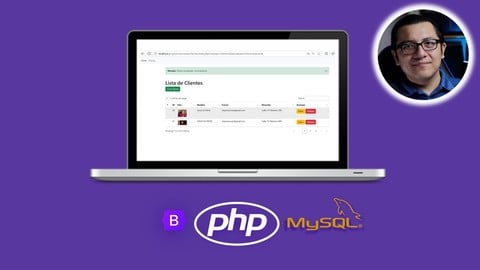 develoteca's tweet card. Aprende a Crear, Leer, Actualizar y Eliminar Datos con PHP, MySQL y Bootstrap 5 – Proyecto Real desde Cero