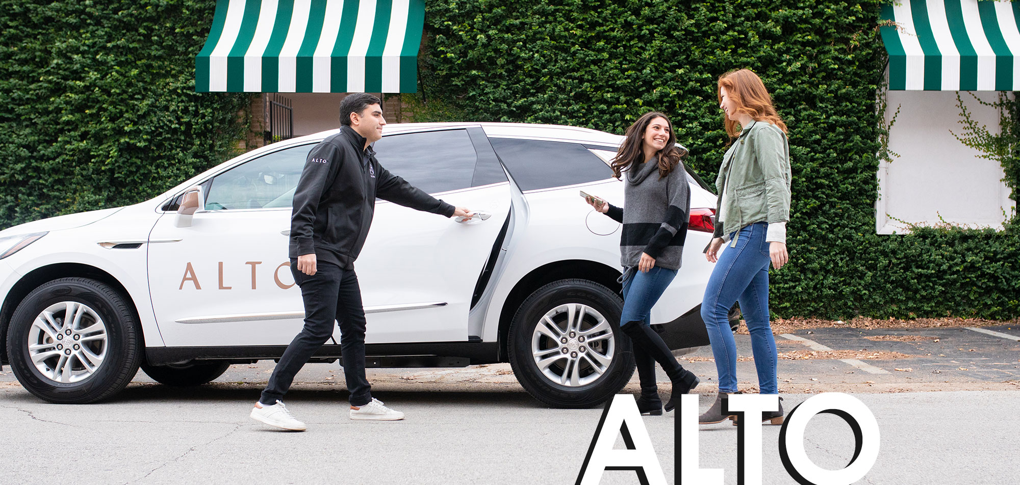 Bestmile's tweet card. Alto, Ridesharing, Ride Alto, Ride Service, Ride Sharing, Buick SUV, Alto App, Plano Commute, Plano Drivers, Plano Traffic