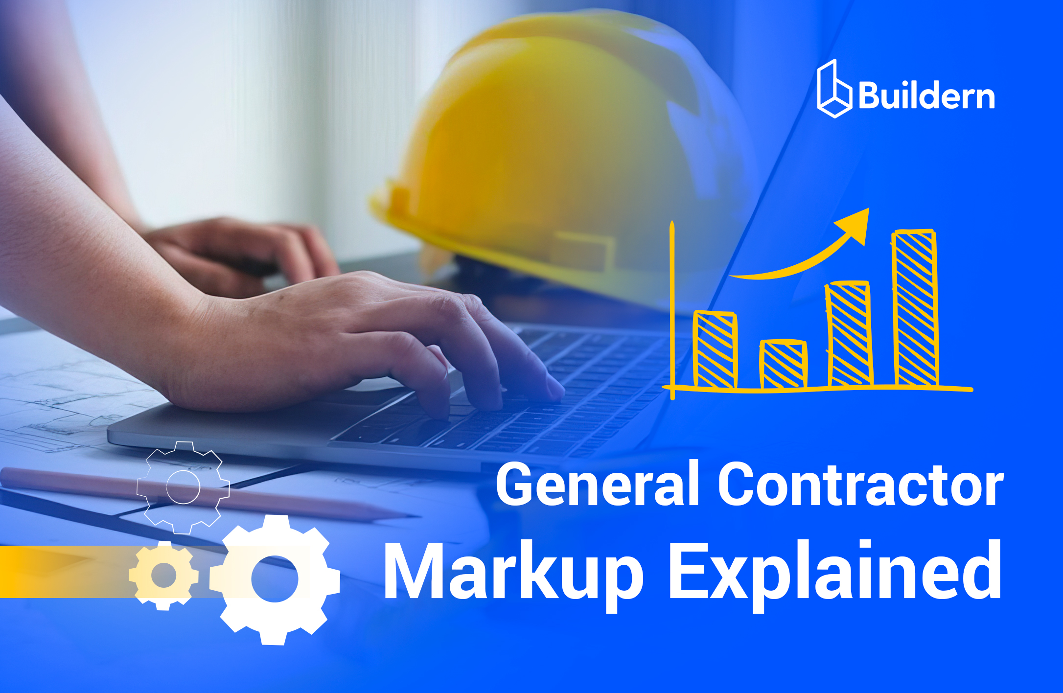 Buildern_'s tweet card. General contractor markup (builder markup) is an additional percentage that general contractors add to the total cost of a project.