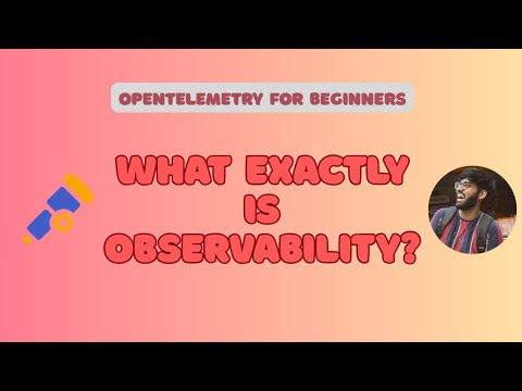 shiryutwts's tweet card. OpenTelemetry for BEGINNERS | Video 1 | What is OBSERVABILITY?