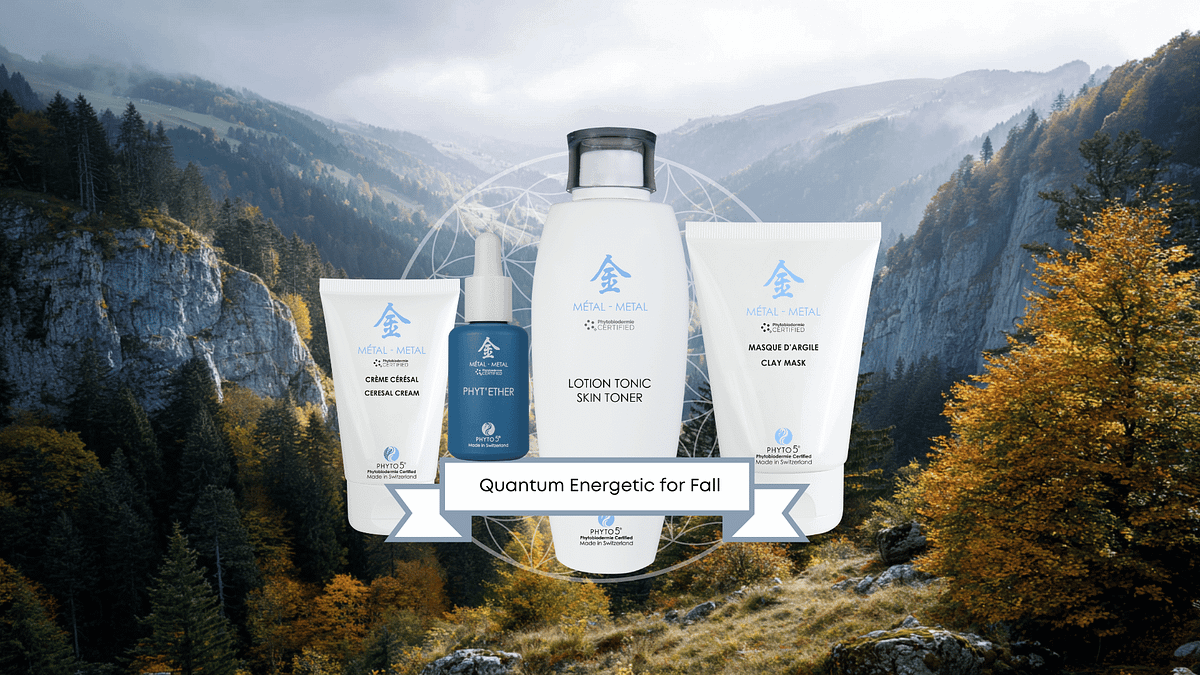 PHYTO5's tweet card. Fall Skincare Tips from PHYTO5’s Metal Line