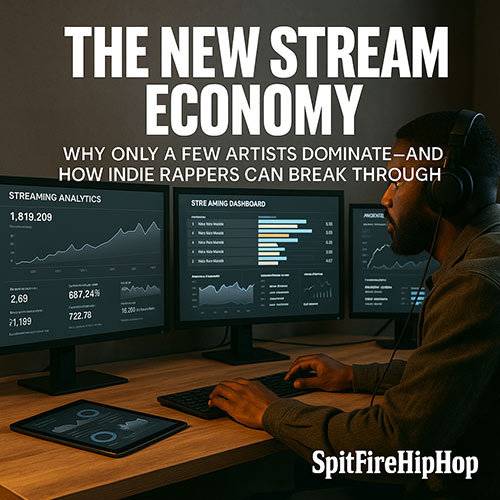 SpitFireHipHop's tweet card. FacebookShare on XLinkedInRedditCopy Link Streaming has turned Hip-Hop into a top-heavy ecosystem where a handful of megastars pull in millions daily. But beneath the surface, independent artists are...