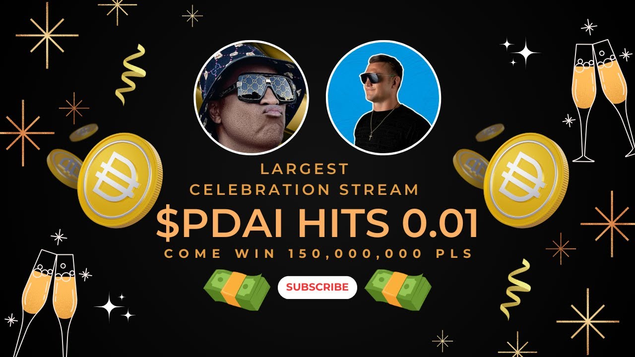 iambroots's tweet card. CryptoKings’ Biggest pDAI Livestream Ever: 150 Million PulseChain...