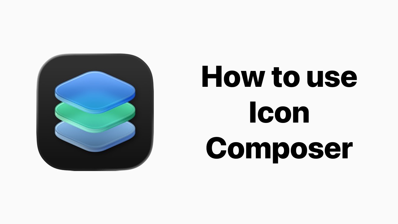 SwiftIntents's tweet card. Recreate a Custom App Icon in Apple’s Icon Composer (Step-by-Step...