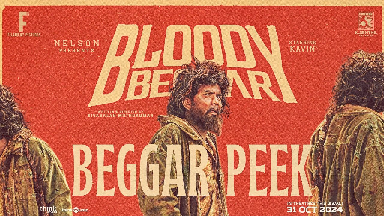 Kavin_m_0431's tweet card. Bloody Beggar - Beggar Peek | Nelson Dilipkumar | Kavin | Sivabalan...