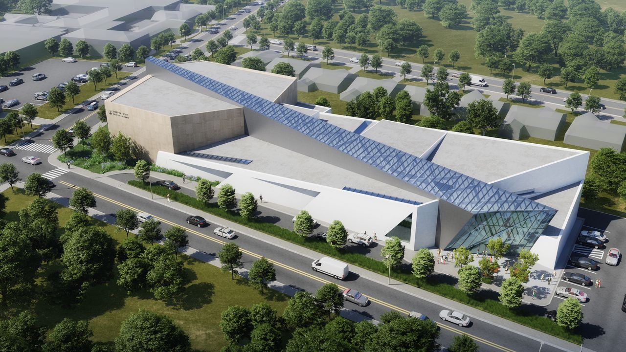 ArchDigest's tweet card. After the mass murder in October 2018, the inimitable architect spent months speaking with survivors and victims’ families before drafting his design