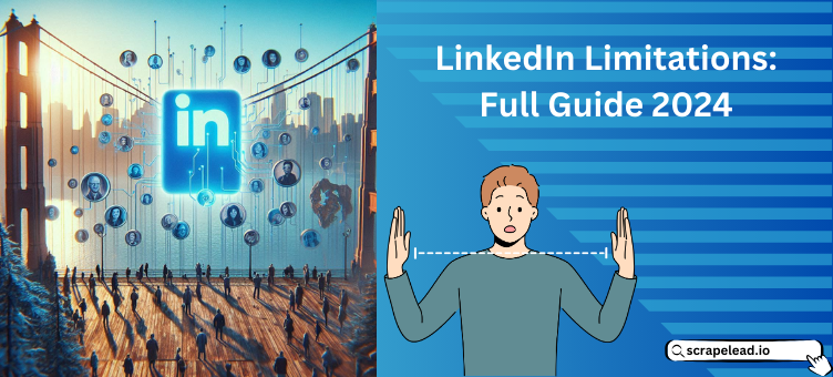 ScrapeLead_'s tweet card. Overcome LinkedIn connection limits and grow your network safely. Get expert tips to avoid bans and grow your connections without penalties.