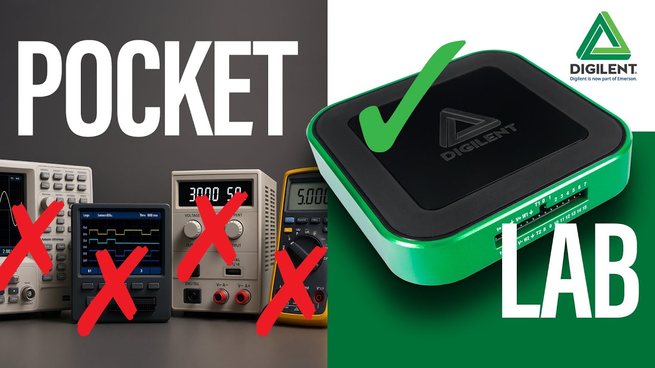 DigilentInc's tweet card. This All-In-One Lab Tool Fits In Your Pocket | Digilent Analog...