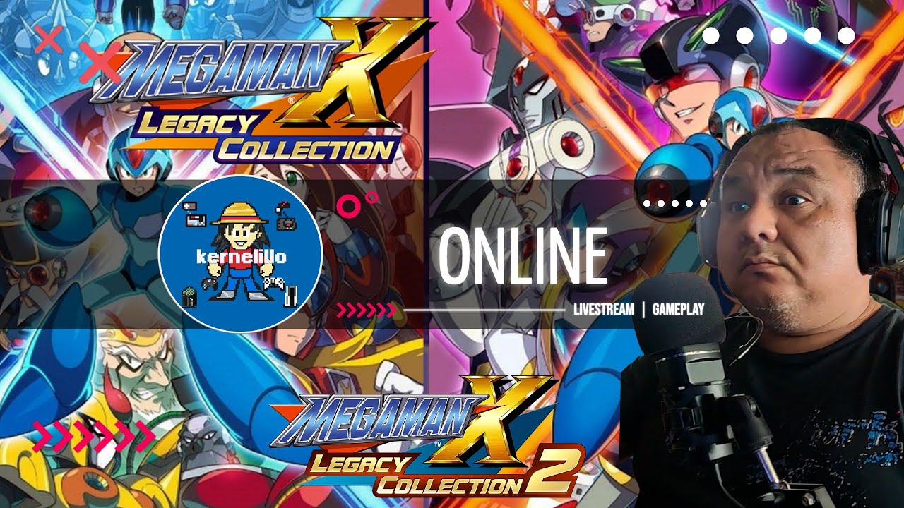 kernelillo's tweet card. 🎮🔥 24H de Mega Man X saga : ¿Cuál es Tu Juego Favorito? 🤖🎇