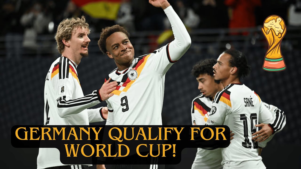 granthakim's tweet card. GERMANY DESTROY SLOVAKIA 6-0! 🇩🇪🔥 World Cup Ticket Secured | Match...