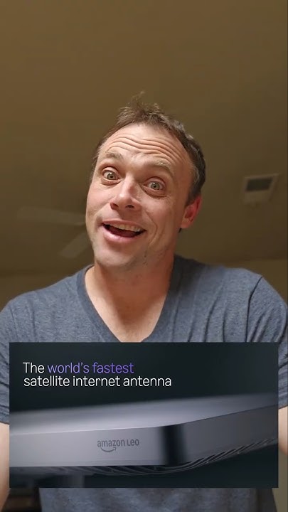 McsCapsuleTech's tweet card. Amazon Leo