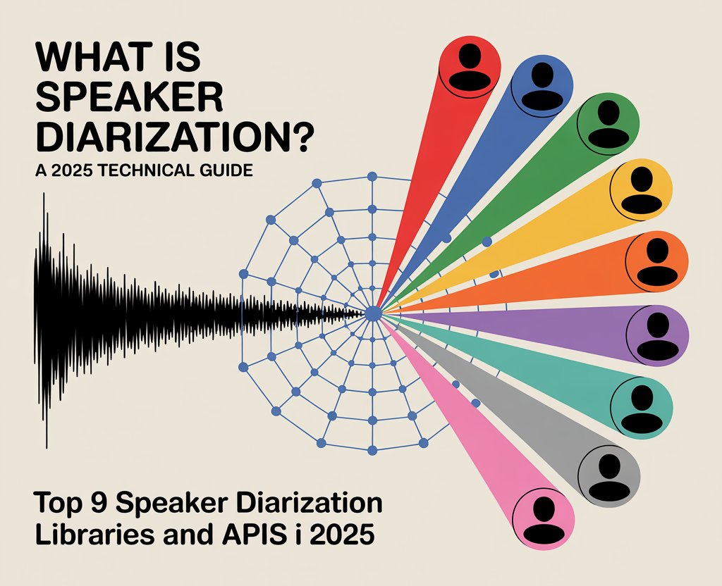 genainewstop's tweet card. What Is Speaker Diarization? A 2025 Technical Guide: Top 9 Speaker Diarization Libraries and AI APIs in 2025