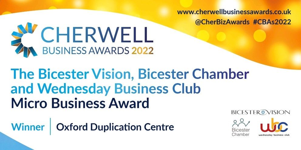 oxfordduplicate's tweet card. We are so thrilled to have won this category at the Cherwell Business Awards last night. Thank you to the sponsors and organisers. This award recognises our vision and the understanding of the...