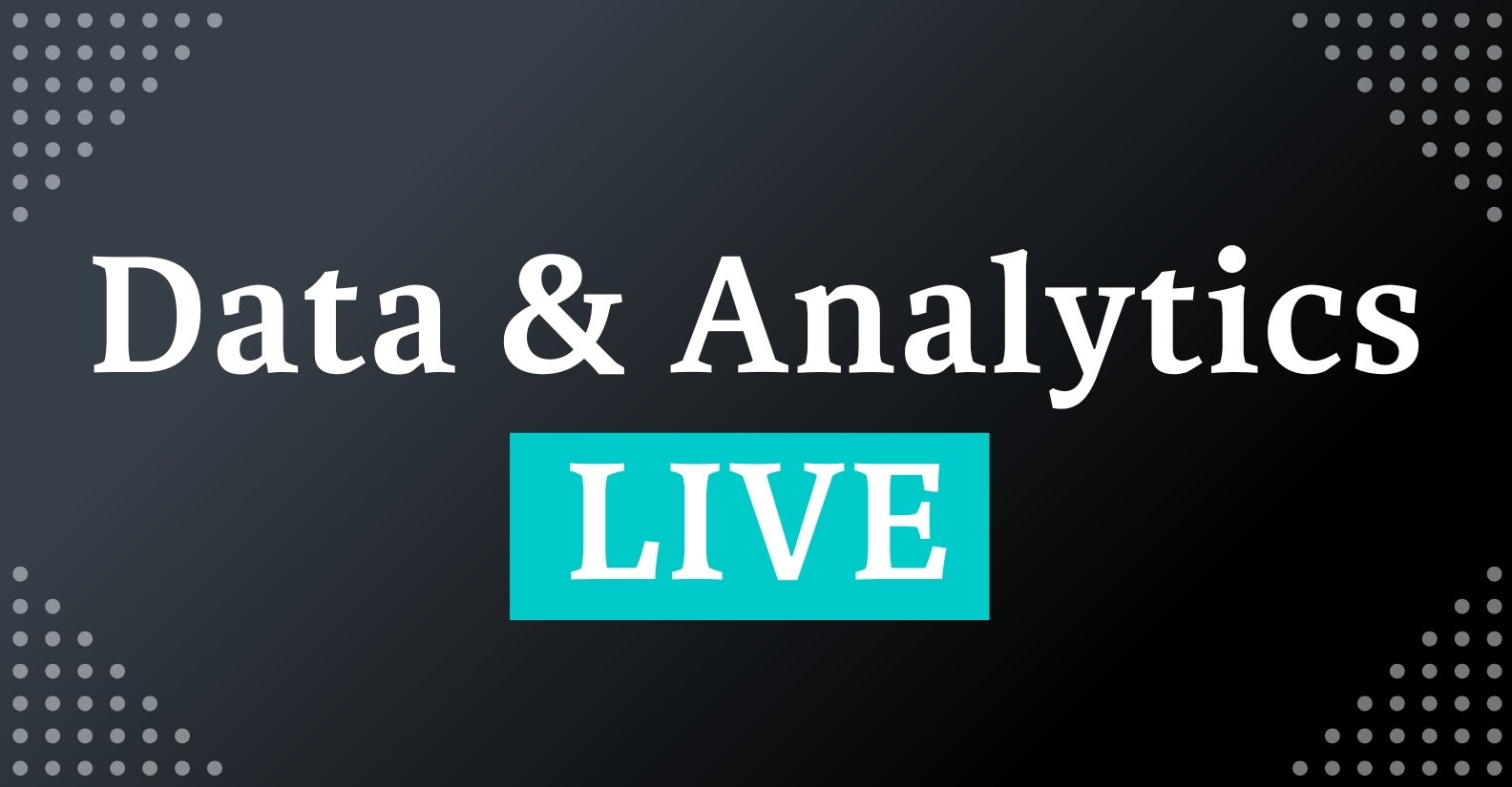 CoriniumGlobal's tweet card. Join the Data & Analytics Live event on July 2026, to explore AI-driven insights, governance, and innovative strategies shaping the future of analytics in business.