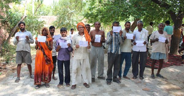 sighyush's tweet card. In Farrukhabad, where the BJP won by just 2,678 votes, Samajwadi Party supporters allege they were prevented from voting. Turnout data bears this out.