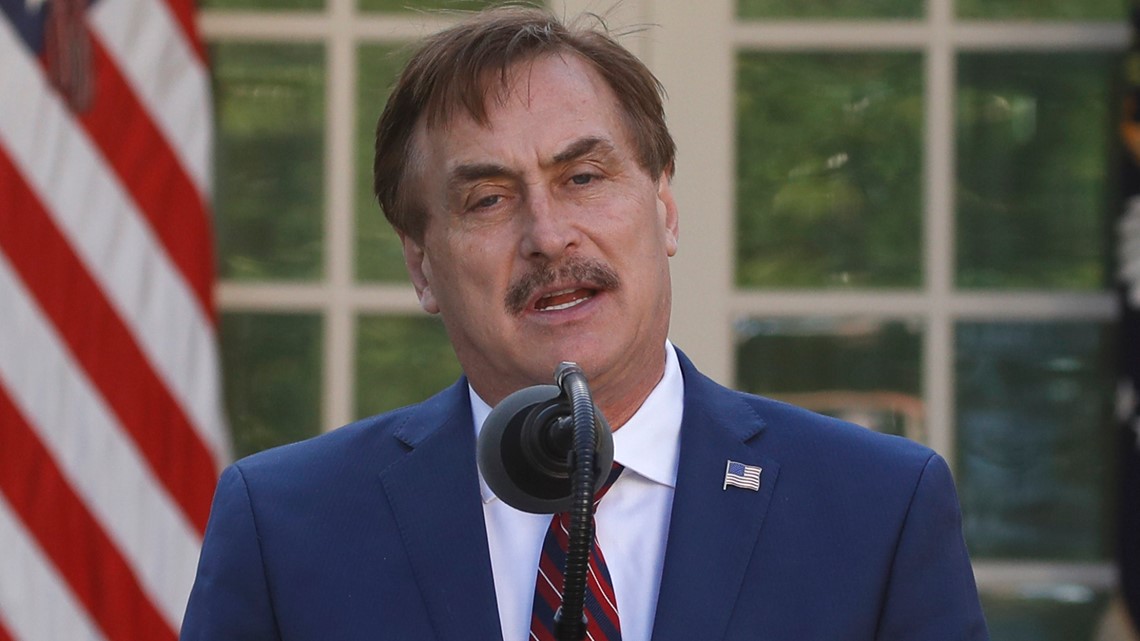 kare11's tweet card. Dominion's lawsuit accuses Mike Lindell of repeatedly telling what the lawsuit calls the “Big Lie” that the company stole the election.