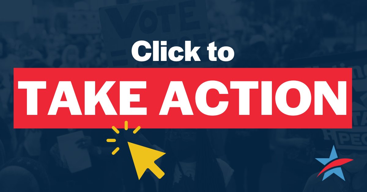 ReflectivPraxis's tweet card. Donald Trump just issued an executive order that attacks YOUR right to vote. It would force unnecessary voter ID requirements, expose your personal data, and threaten election funding in any state...