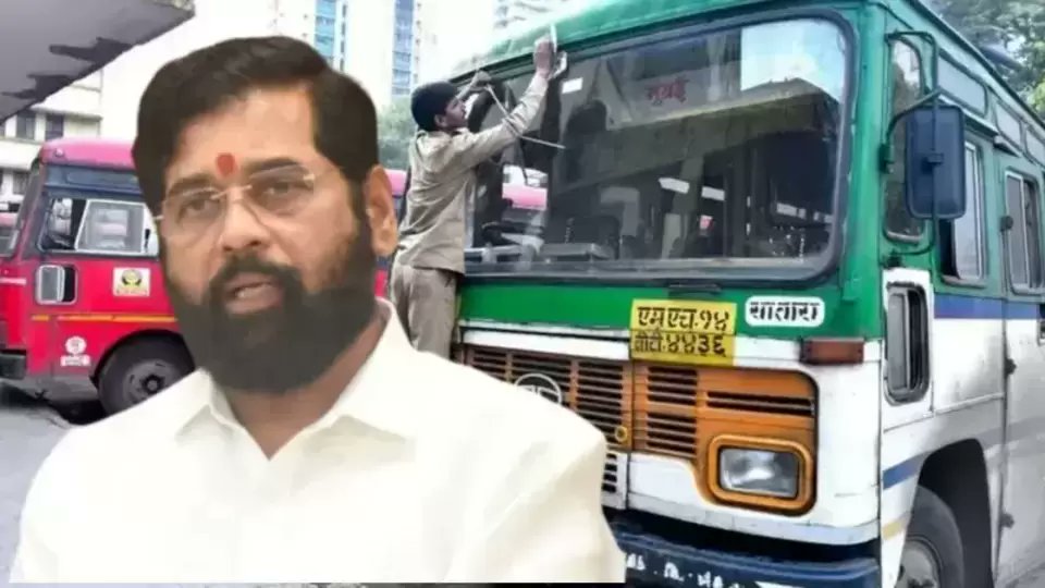 htmarathi's tweet card. St employees strike : एसटी कर्मचाऱ्यांनी आपला संप मागे घेतला आहे. एसटी कर्मचाऱ्यांची आज मुख्यमंत्री एकनाथ शिंदे यांच्यासोबत बैठक पार पडली. या बैठकीत एसटी कर्मचाऱ्यांच्या मागण्यांवर सकारात्मक चर्चा...