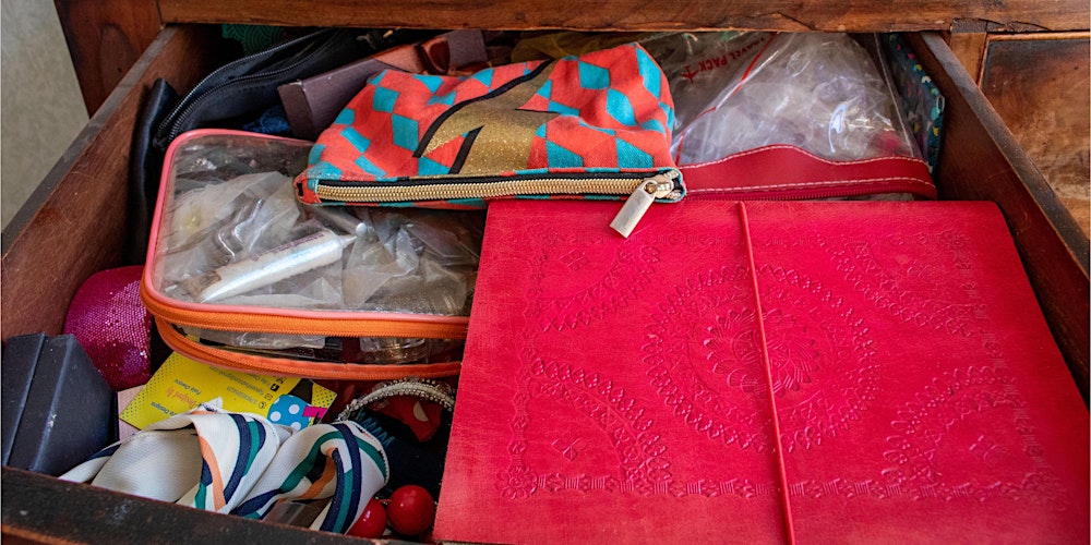 PDTProductions's tweet card. A launch event for the exhibition 'Behind Closed Doors'