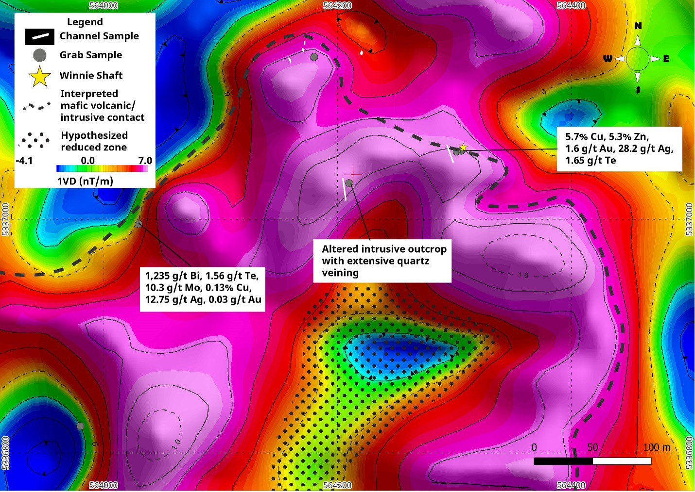 KLDC_gold's tweet card. The KLDC field team has completed detailed prospecting, mapping, access planning, outcrop stripping, and channel sampling in preparation for the Company’s inaugural drill campaign at the Winnie...