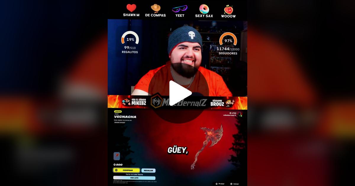 MikeBernalZ's tweet card. Echa un vistazo al video de Mike BZ.