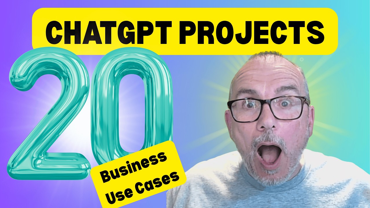 TheProfessorAI's tweet card. 20 ChatGPT Projects That Instantly Save Hours in Any Business