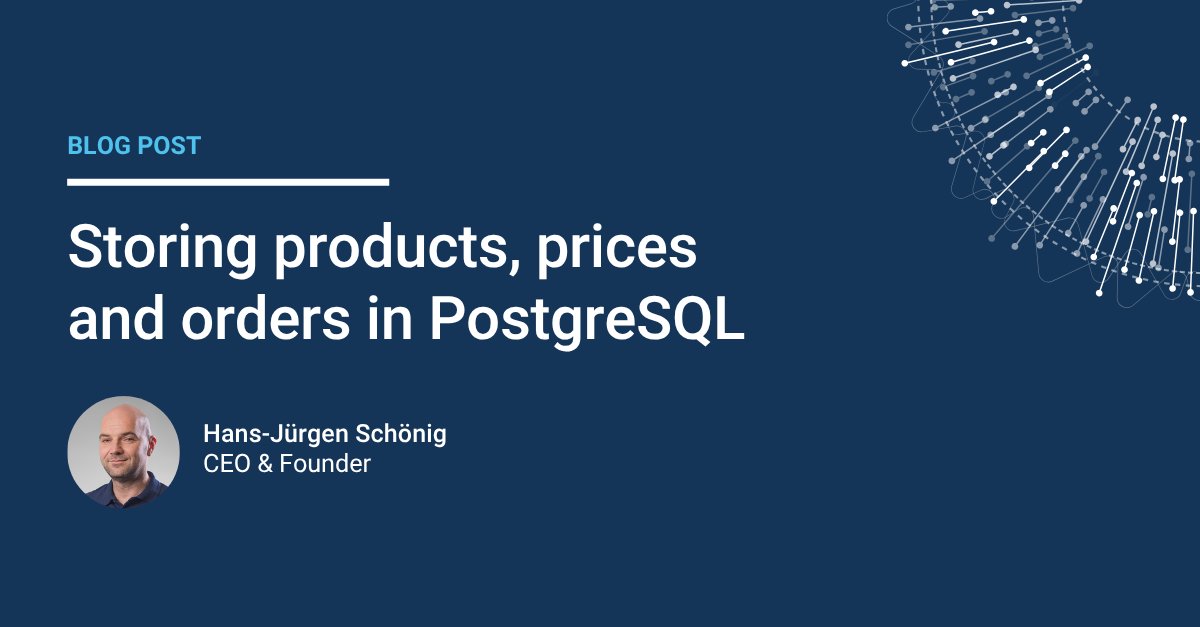 _tech_robot_'s tweet card. This blog talks about the best practices in PostgreSQL for a data model. This blog also includes an example, read to know more.