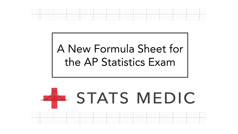 TheStatsMedic's tweet card. Recently, College Board released the new Course and Exam Description, a 263 page document that clearly outlines the content expectations for the course. This is all fine and dandy, but the experien...
