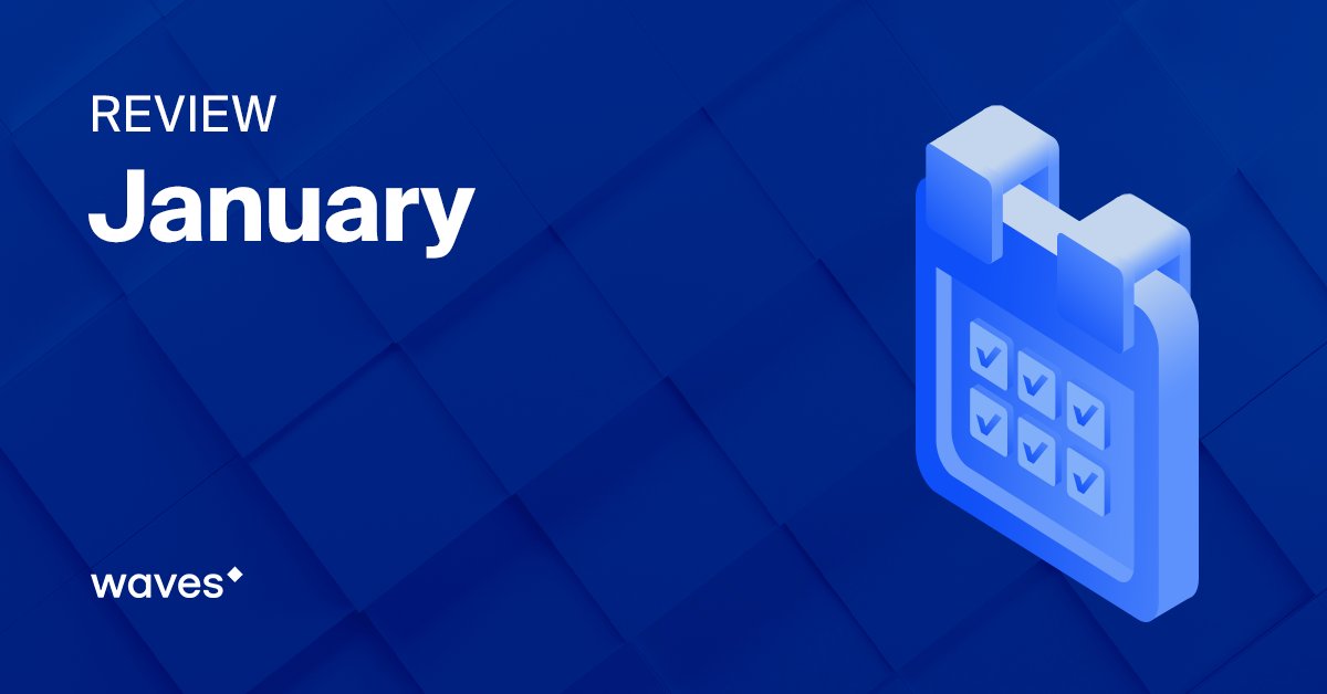 ethereum_ethnew's tweet card. Welcome to our first monthly review! This is an opportunity to catch up with all of the latest news and developments… by wavesplatform