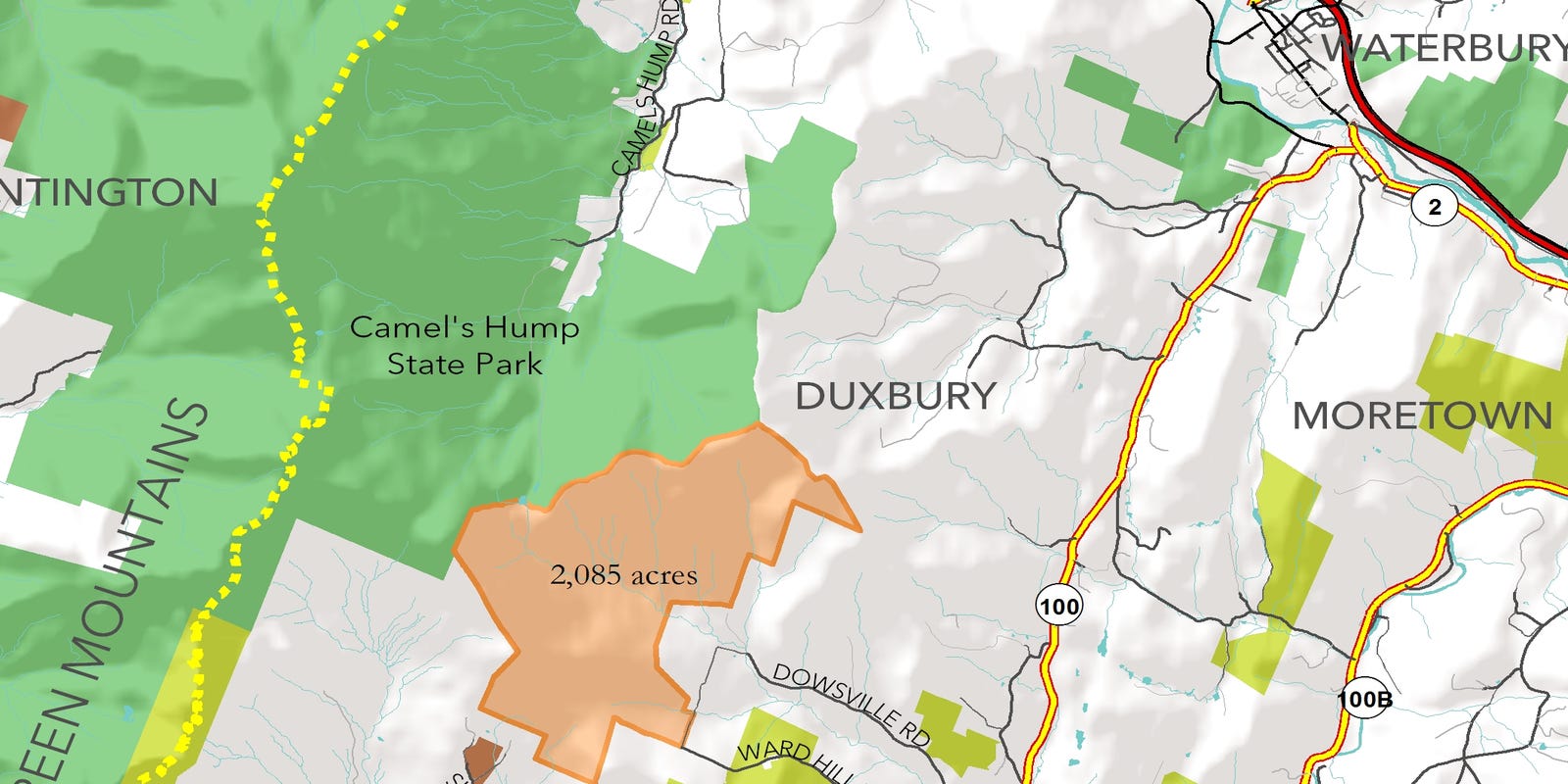 bfp_news's tweet card. Purchase of 2,085 acres in Duxbury by The Trust for Public Land will boost park's amenities, access and wildlife