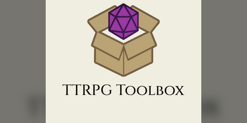 Erys_RPG's tweet card. A collection of TTRPG resources for GMs and players alike, all of that in a desktop app. Available for Windows